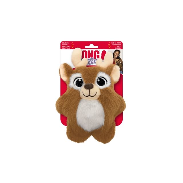 Xmas KONG Holiday Snuzzles Rendier -24x18x10 cm 