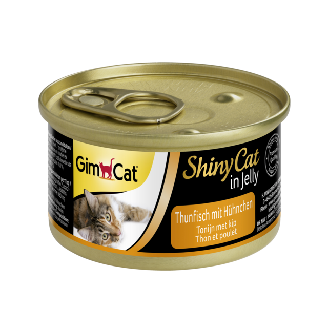 Gimcat Shinycat in Jelly Tonijn & Kip - 70 gr