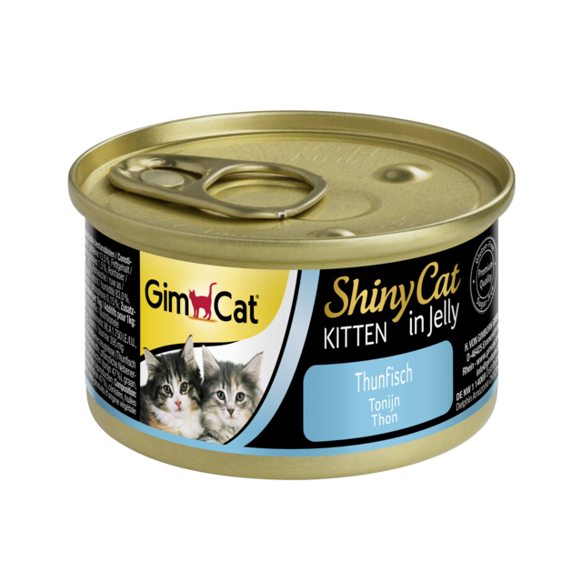 Gimcat Shinycat in Jelly Kitten Tonijn - 70 gr