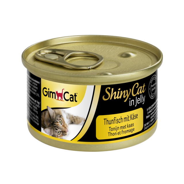 Gimcat Shinycat in Jelly Tonijn & Kaas - 70 gr