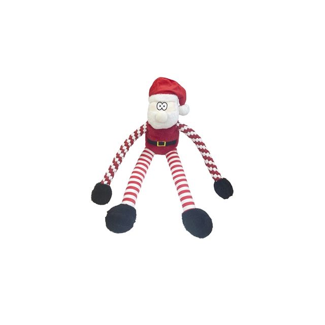 Xmas happy pet Stripey santa -57x43x14 cm 