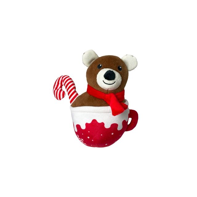 Xmas Happy pet Christmas Mug Bear -23x21x10 cm 