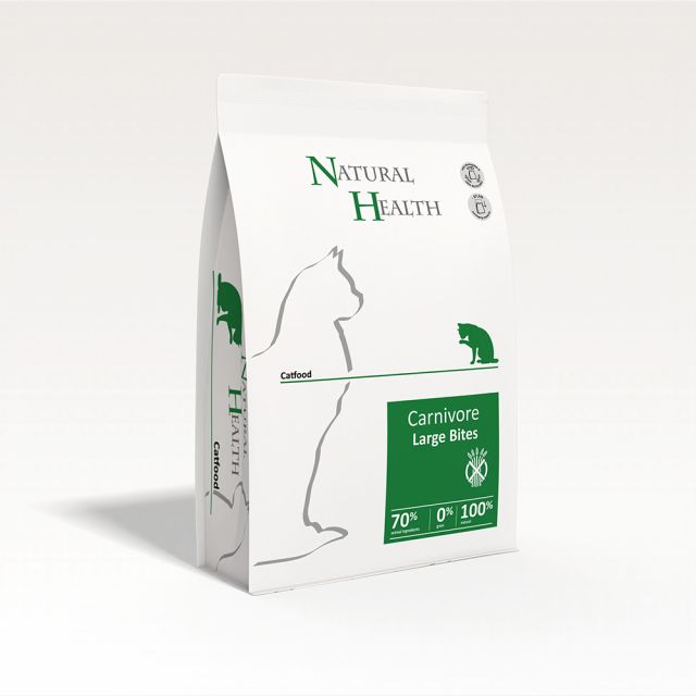 Natural Health Cat Carnivore Large Bite  -2 kg 