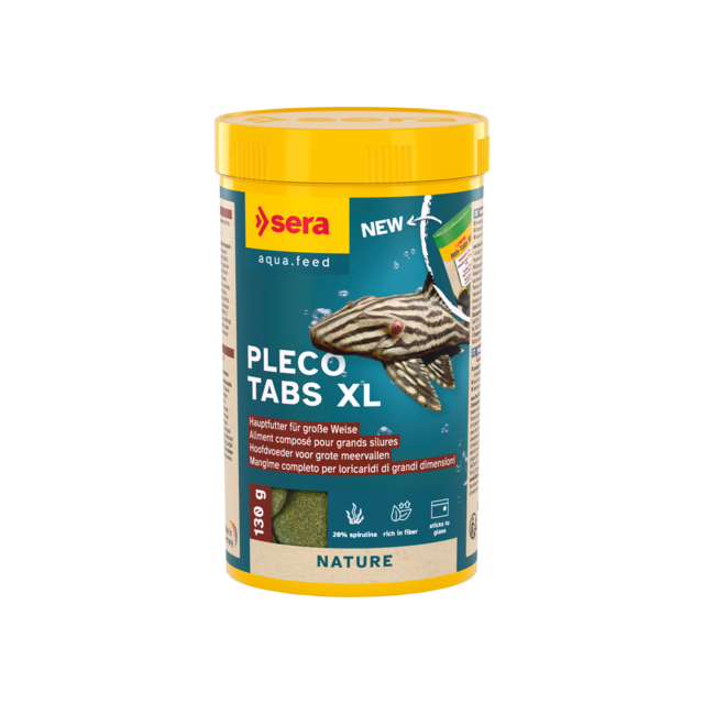 Sera Wels-Pleco Chips XXL Nature - 250 ml