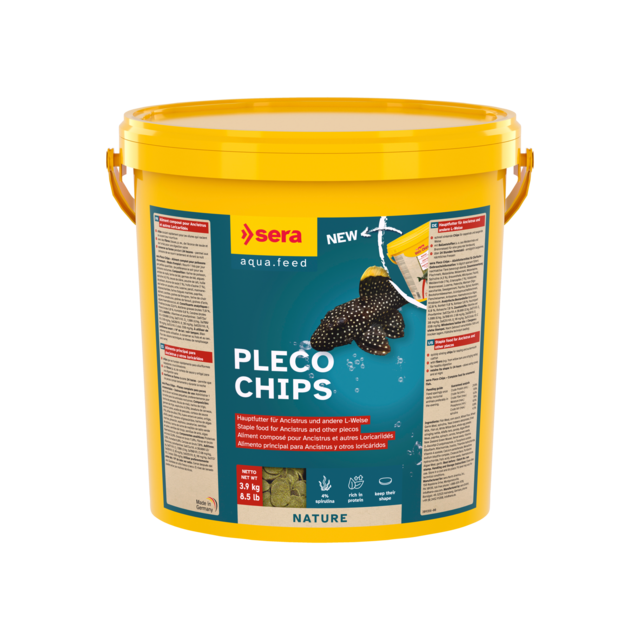 Sera Wels-Pleco Chips Nature - 3.8 kg 