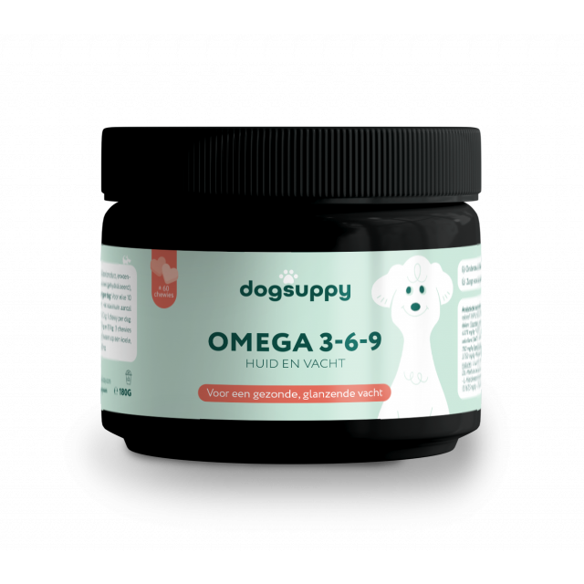 Dogsuppy Omega 369 Huid&Vacht -60 stuks 