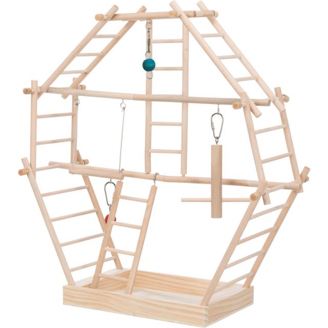 Trixie Speelplaats Ladder  Hout 44x16x44 cm