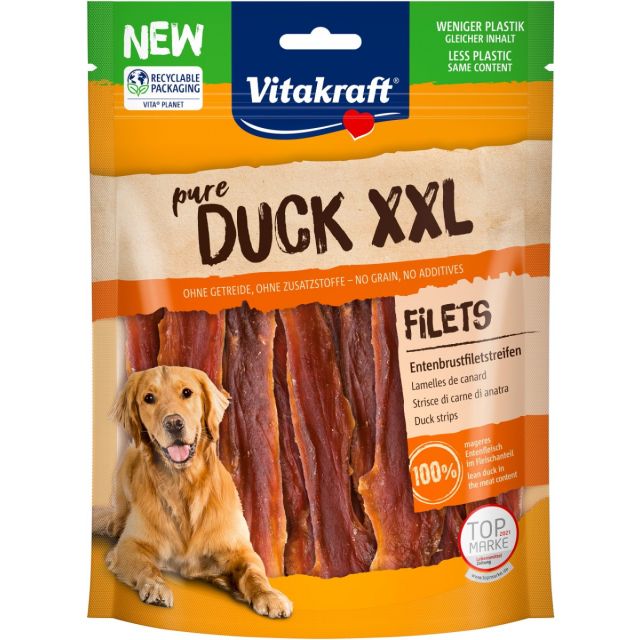 Vitakraft Duck XXL Eendenvleesstrips -250 gram