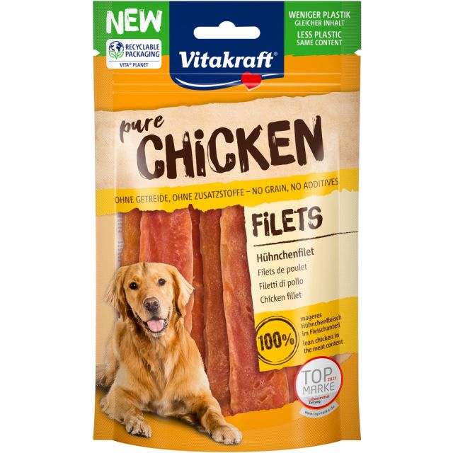 Vitakraft Pure Chicken Filets- 80 gram