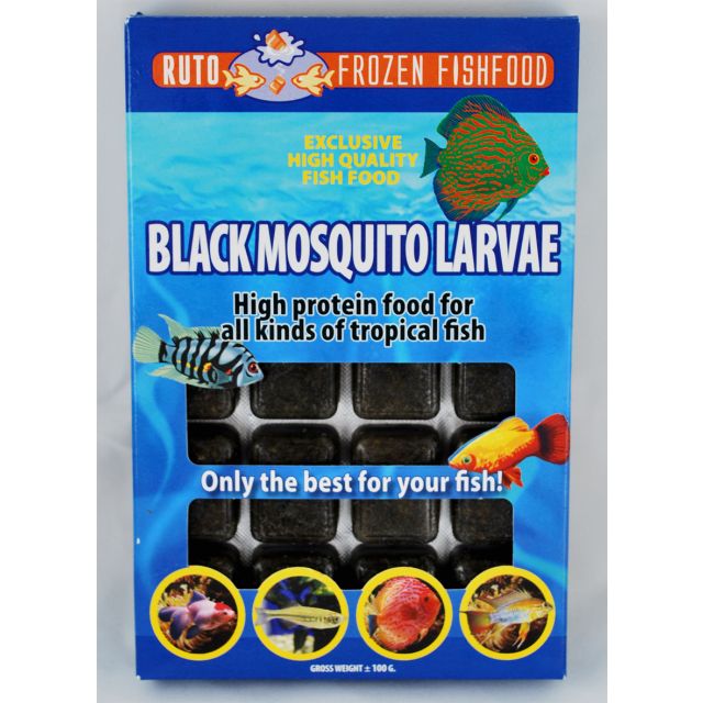 Ruto Blister Zwarte Muggenlarven -100 gram