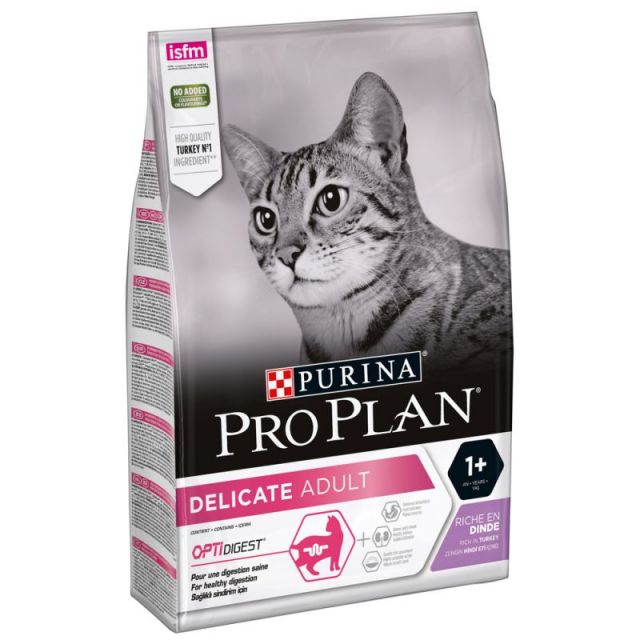 Pro Plan Cat Delicate Turkey -10 kg 