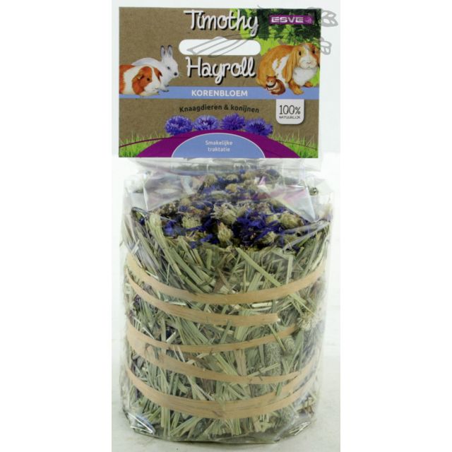 Esve Timothy Hay Roll Korenbloem -100 gram
