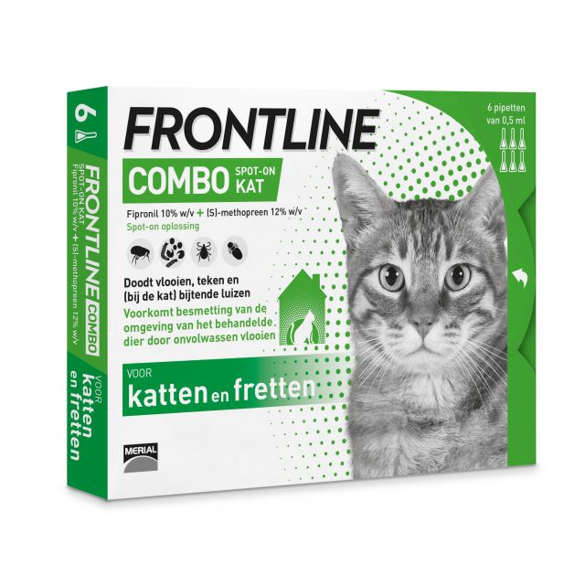 Frontline Combo Kat -6 Pipetten