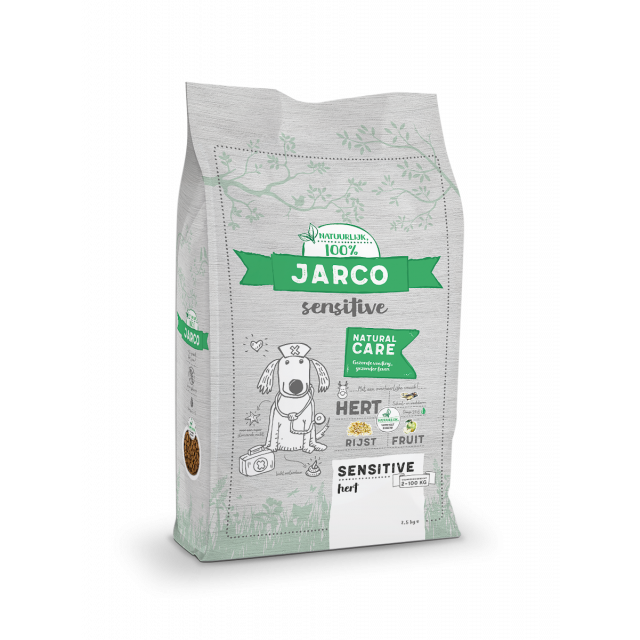 Jarco Dog  Sensitive Hert-12.5 kg  (LICHT BESCHAIGD )