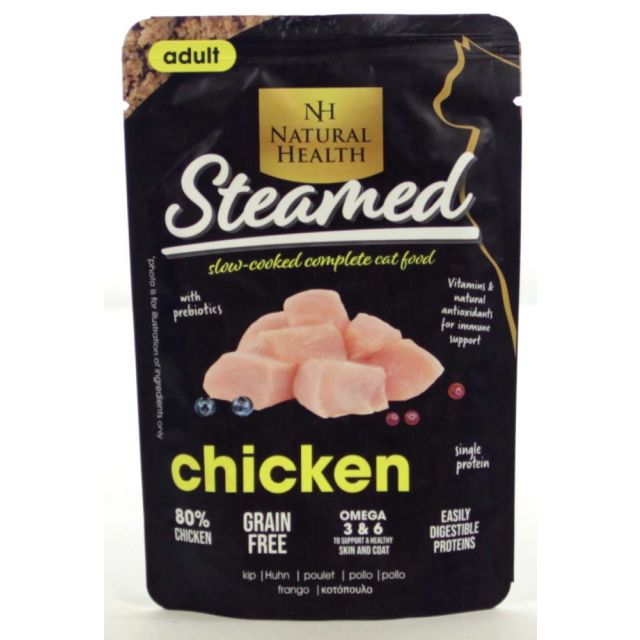 Natural Health cat Steamed Chicken -85 gram