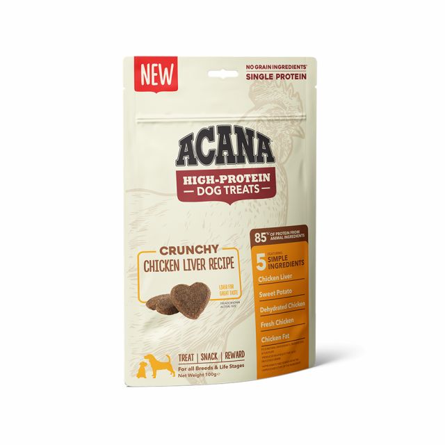 Acana High-Protein Dog Treat Chicken -100 gram   