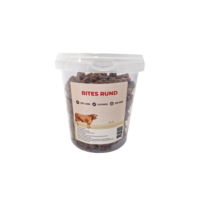 Rund Bites -300 gram in Emmer 