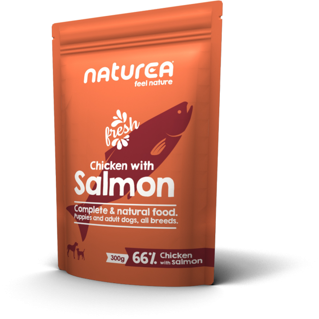 Naturea Dog Wet Food Chicken & Salmon -300 gram