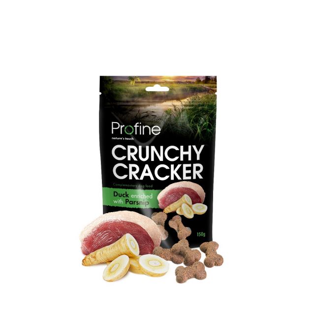Profine  Crunchy Cracker Eend verrijkt Met Pastinaak -150 gram