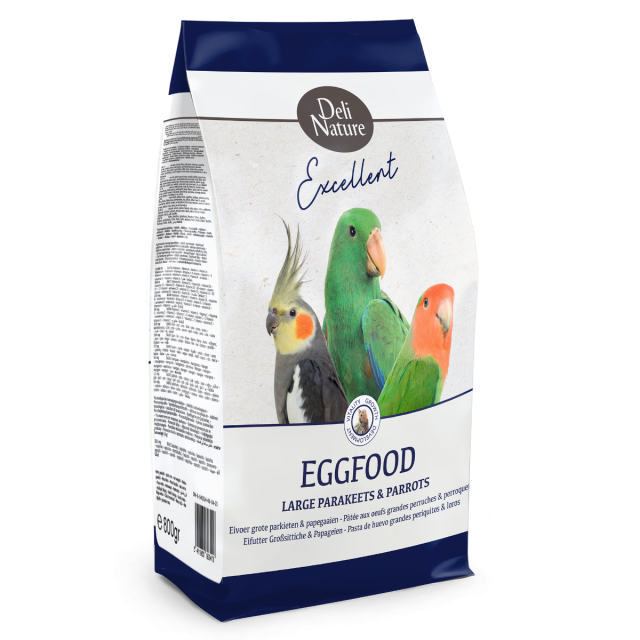 Deli Nature Eivoer grote Partkiet/ Papegaai - 800 gr