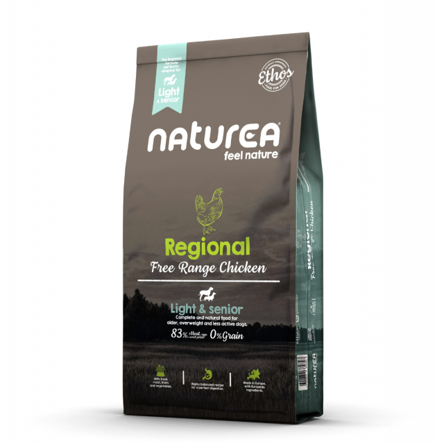 Naturea Ethos Regional Light & Senior Chicken -10 kg 