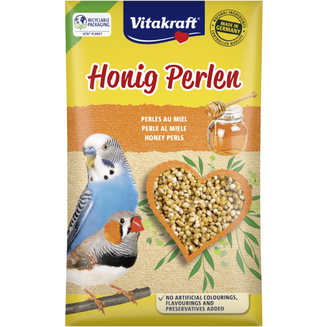 Vitakraft HoningParels Parkieten -20 gram