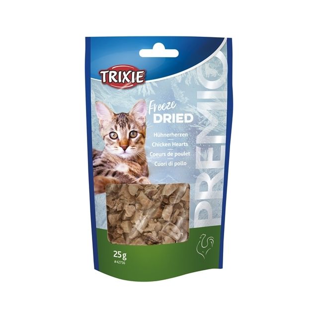 Trixie Premio Freeze Dried Kippenharten -25 gram