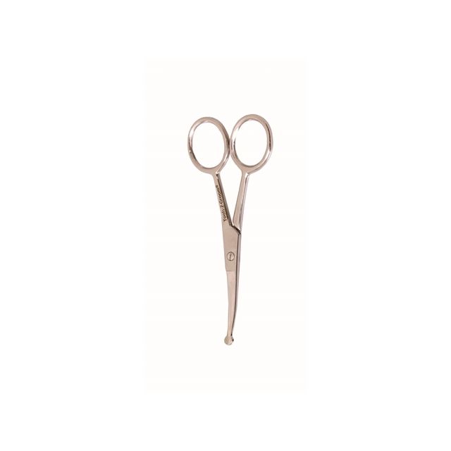 Tools-2-groom Potenschaartje Gebogen met Afgeronde Punt - 11,5 cm 4,5 inch