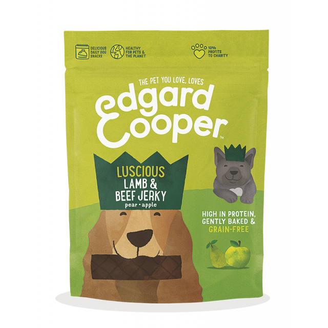  Edgard & Cooper Jerky Lam/Rund/Peer/Appel -150 gram 