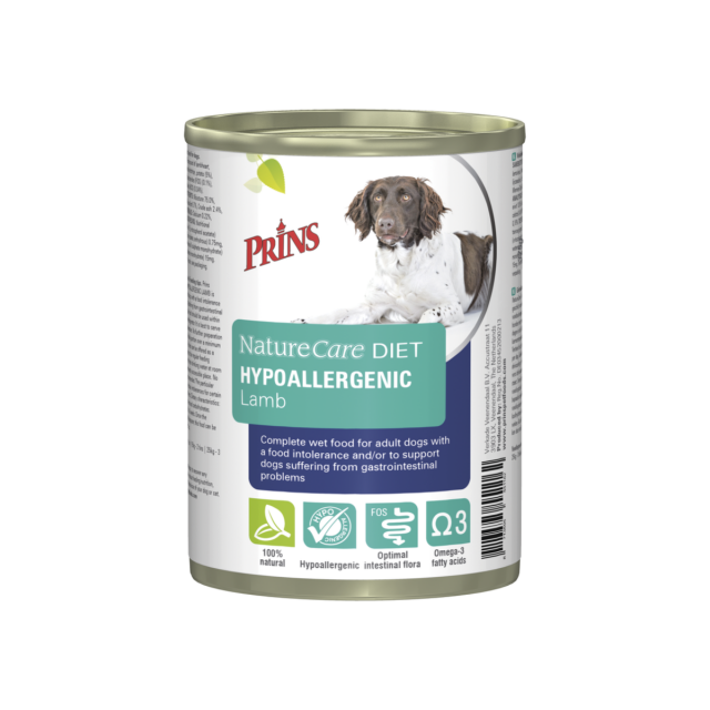 Prins Dieetvoeding Naturecare Dog Hypoallergenic Lamb - 375 gram 