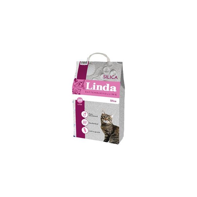 Linda Silica Kattenbakvulling-20 ltr