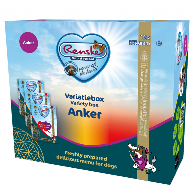 Renske Vers Hond Variatiebox Anker -15x375 gram