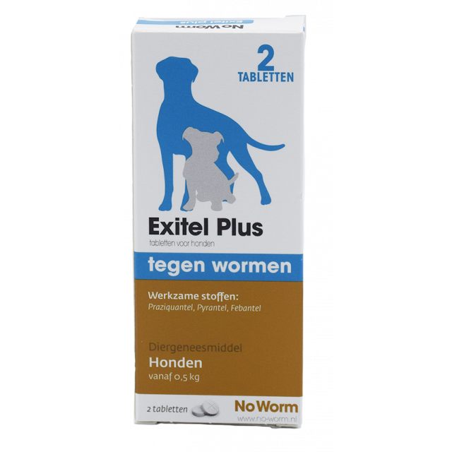 No Worm Exitel Plus Hond 