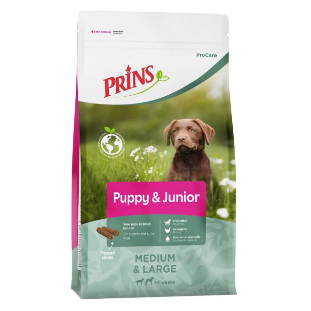 Prins Procare Puppy & Junior Perfecte Start - 15 kg  (Unizak)   OP=OP