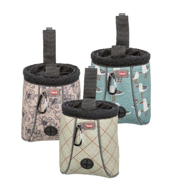 Neopreen snackzakje Twist Treat  ø 11 × 14 cm, diverse Op=OP