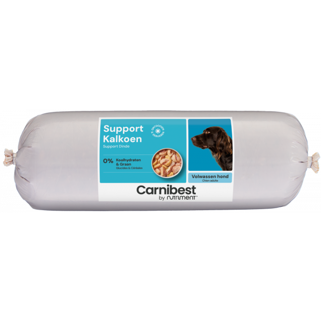 Carnibest Dog Support Kalkoen -1 kg