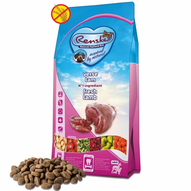 Renske Super Premium droog Hond Adult Lam Graanvrij -6,5kg