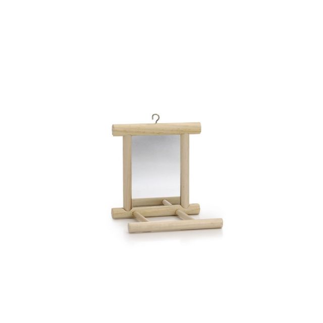 Beeztees Houten landspiegel -10x10 cm 