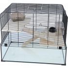 Interzoo Hamsterkooi Vision 58, zwart.