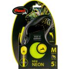 Flexi Rollijn NEW NEON Cord M - 5 meter