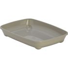 Moderna plastic kittenbakje 37 cm, warmgrijs