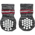 Trixie Hondensokken Anti-Slip M-L - Grijs