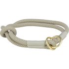 Trixie Soft Rope Half-Slip Halsband XS-S 30 cm/ø 6 mm Grijs/Lichtgrijs