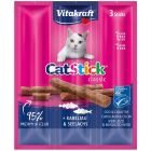 Vitakraft Cat-Stick Mini Kabeljauw met koolvos - 3 stuks