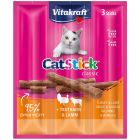 Vitakraft Cat-Stick Mini Kalkoen met Lam - 3stuks