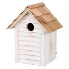 Trixie nestkastje Hout Wit Voor Mezen -18 × 24 × 15 cm/ø 3 cm