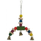 Happy Pet Vogelspeelgoed Jingler Hout - 35x8x3 cm