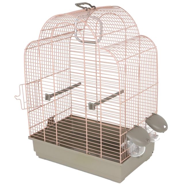 Voltegra Vogelkooi 648 Salmon / Mocca -39x25x48cm