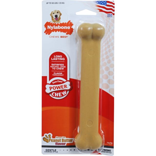 Nylabone Durable Chew Pindakaas - 19x4x2 cm