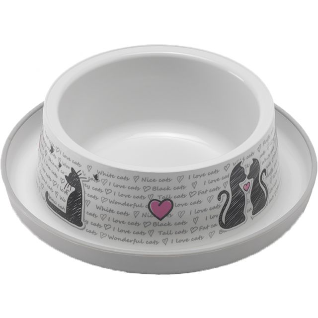 Moderna Eetbak Trendy Dinner 1 Plastic, Cats in Love